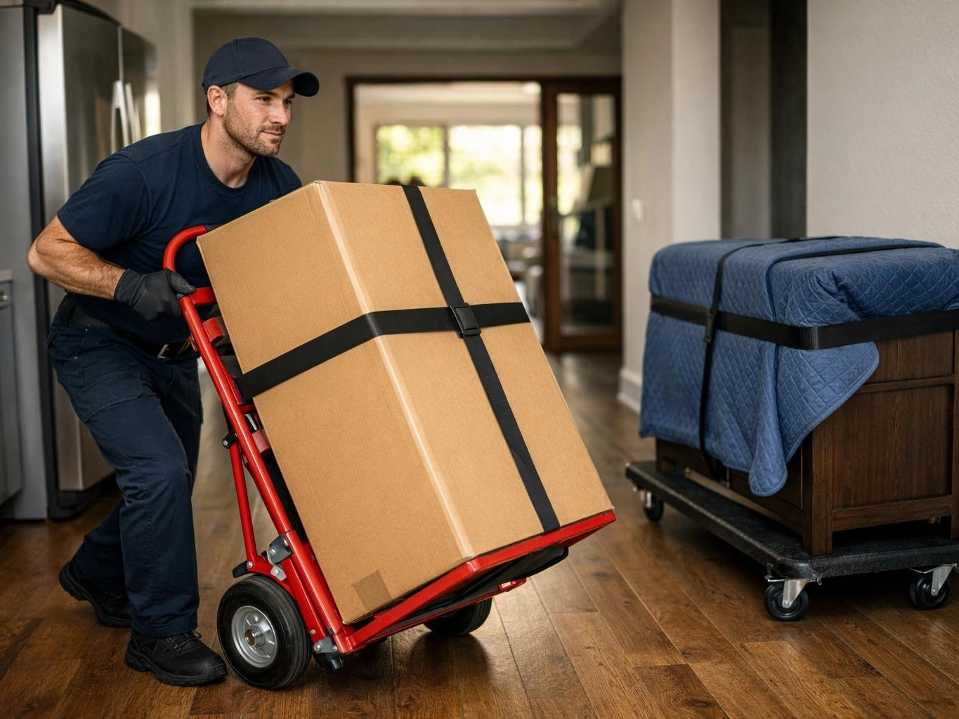 Hansens Moving & Storage step-by-step service process — professional quality from start to finish
