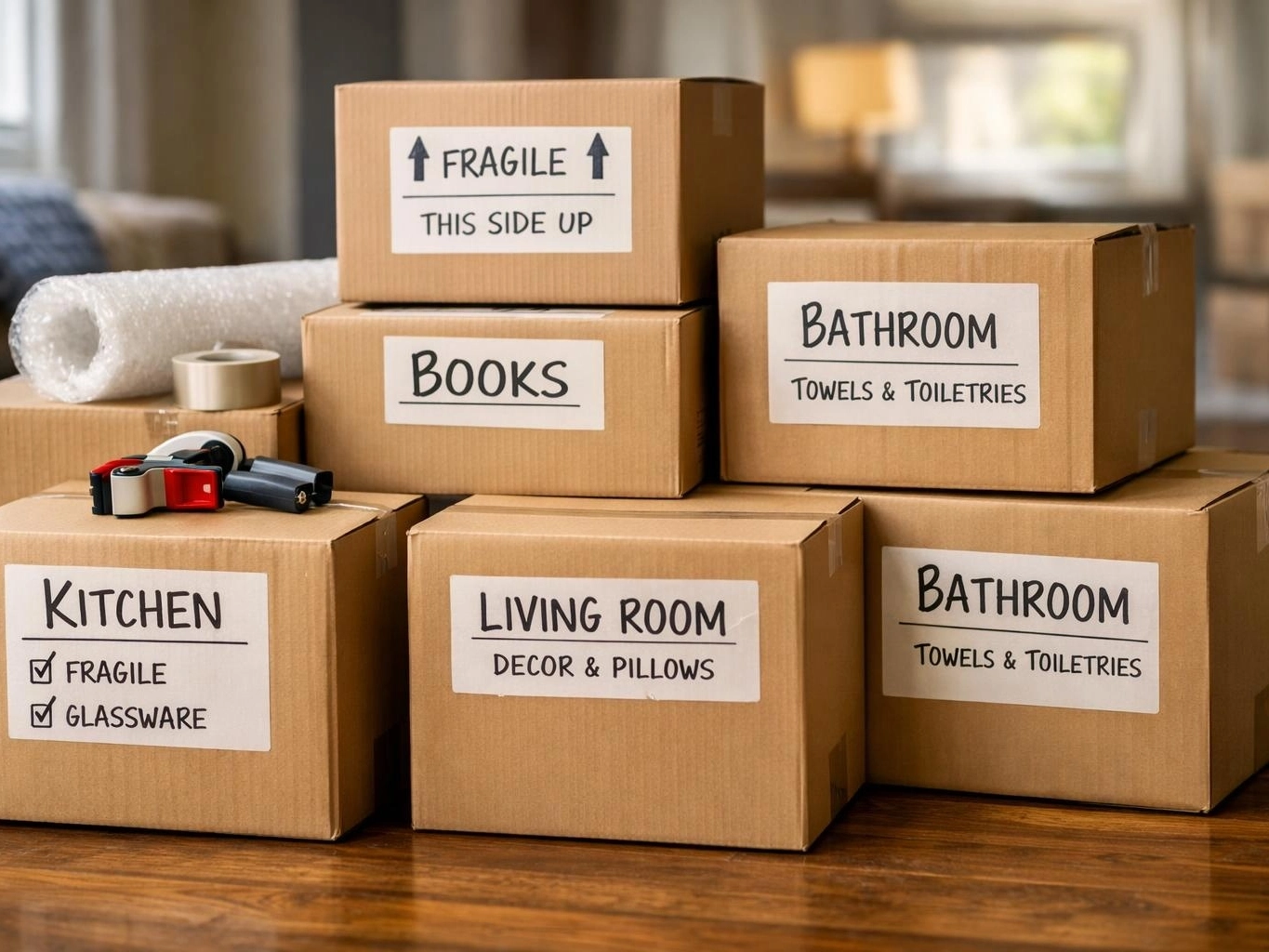Hansens Moving & Storage step-by-step service process — professional quality from start to finish