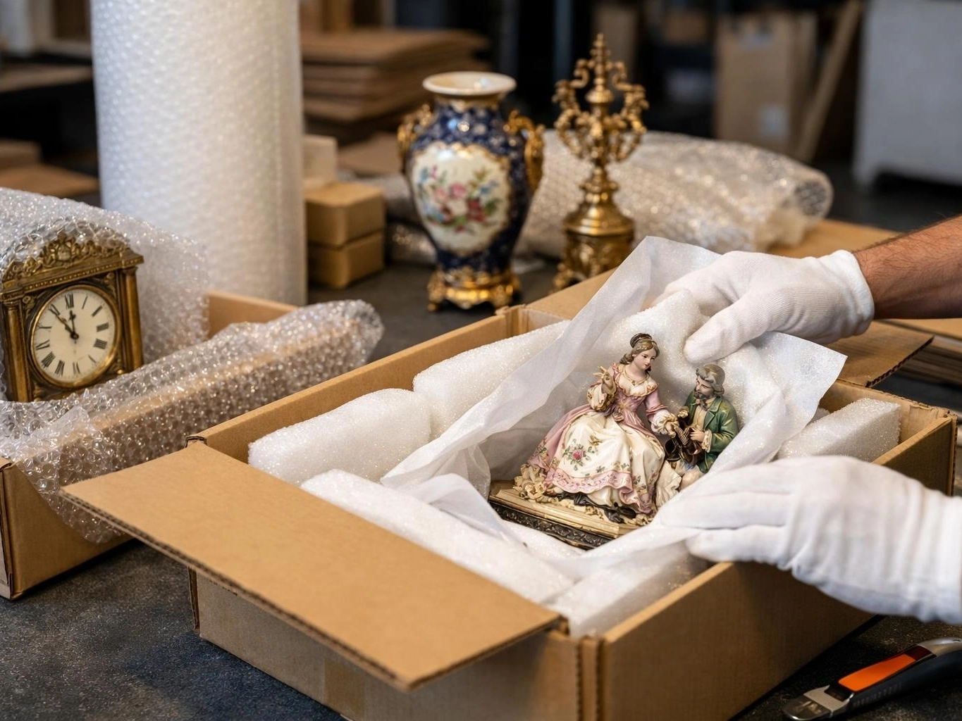Professional Fragile Item Packing services by Hansens Moving & Storage in Sebastopol, CA — licensed Long Distance Movers provider