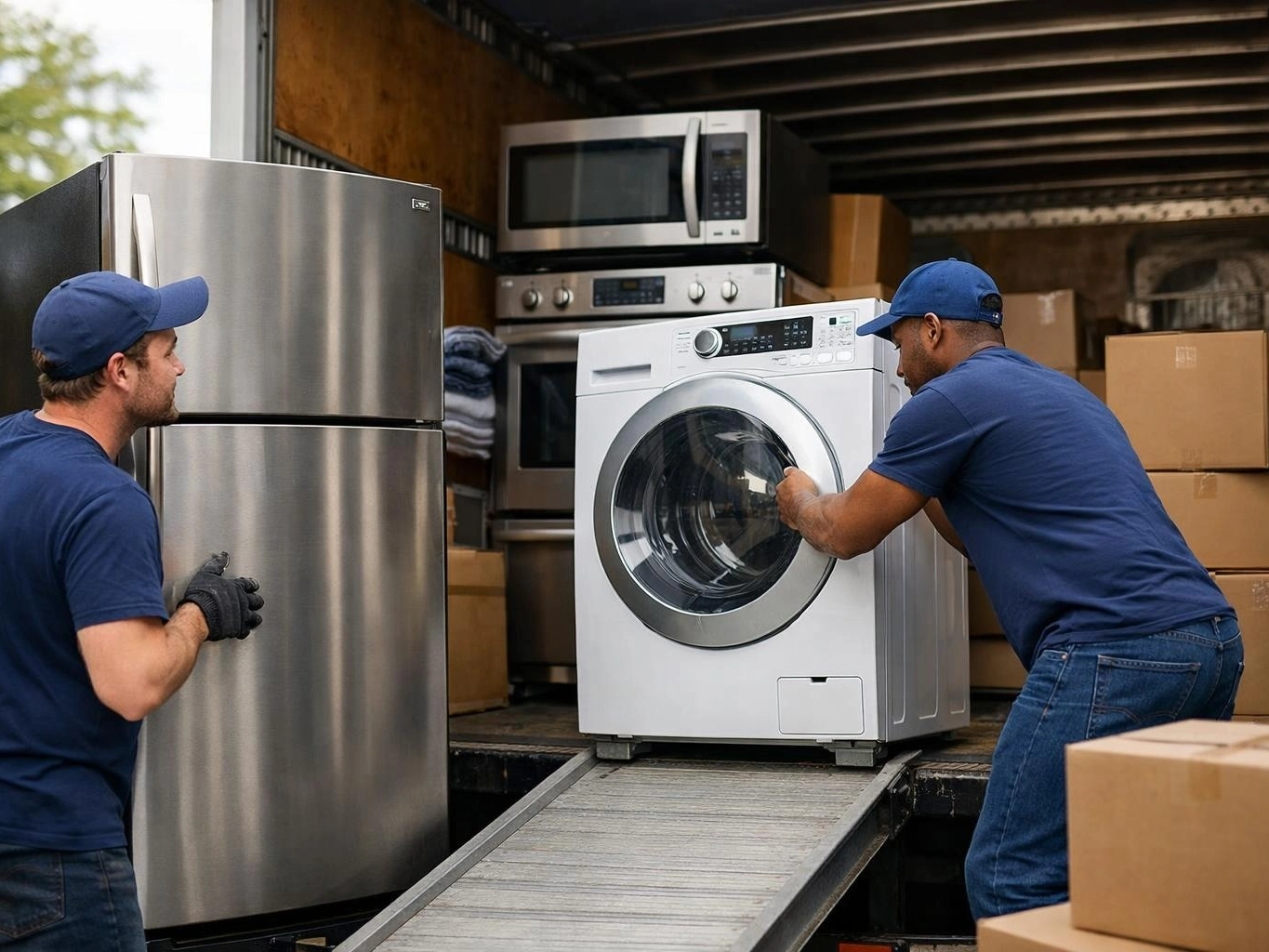 Professional service work by Hansens Moving & Storage in Sebastopol